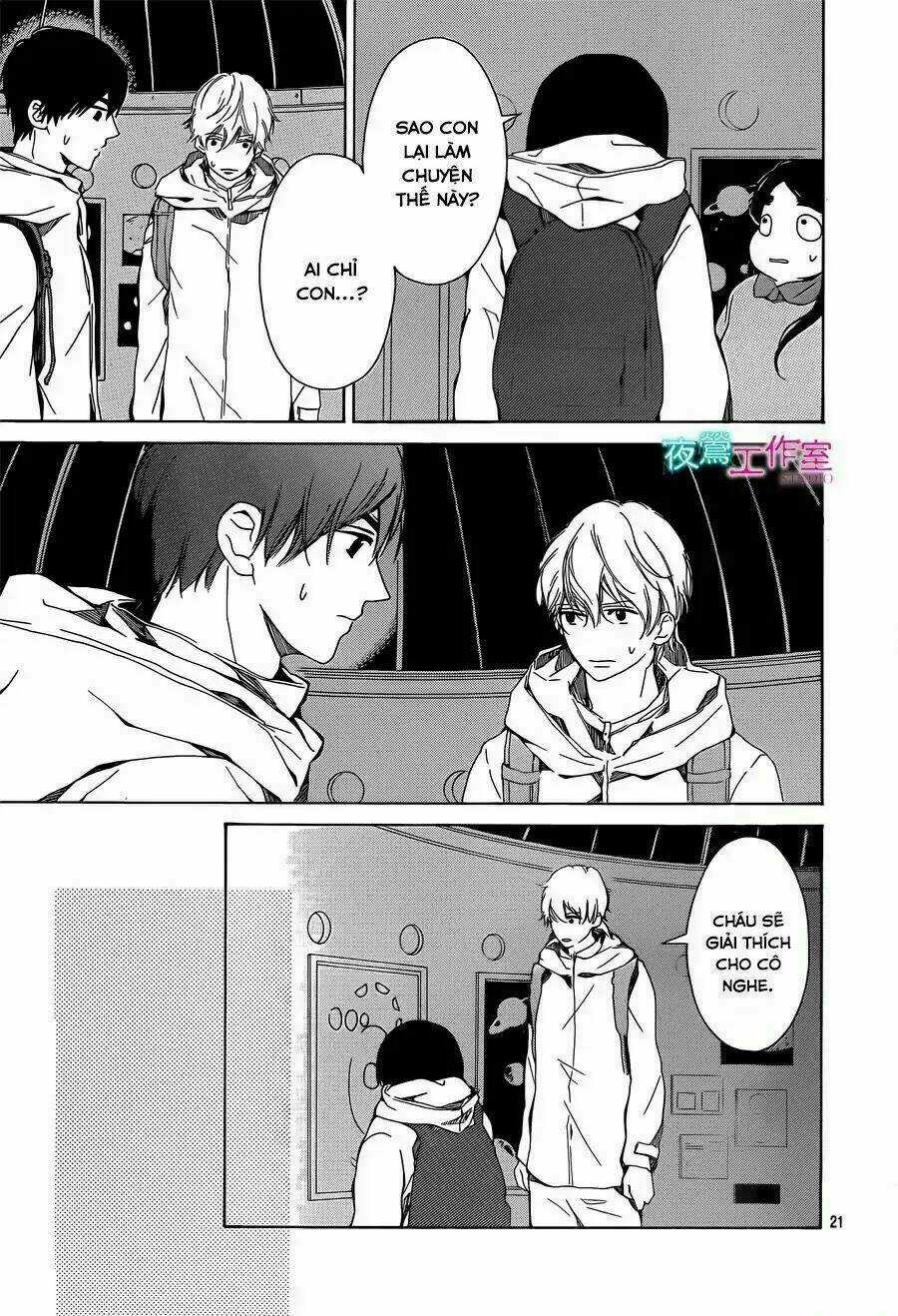 Uchuu O Kakeru Yodaka Chapter 14 trang 23