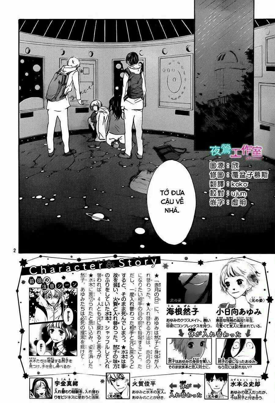 Uchuu O Kakeru Yodaka Chapter 14 trang 4