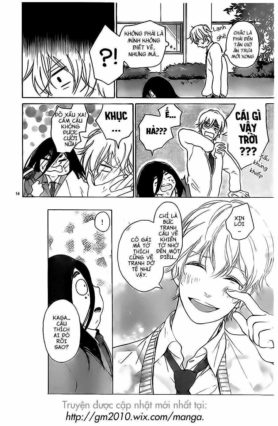 Uchuu O Kakeru Yodaka Chapter 2 trang 14