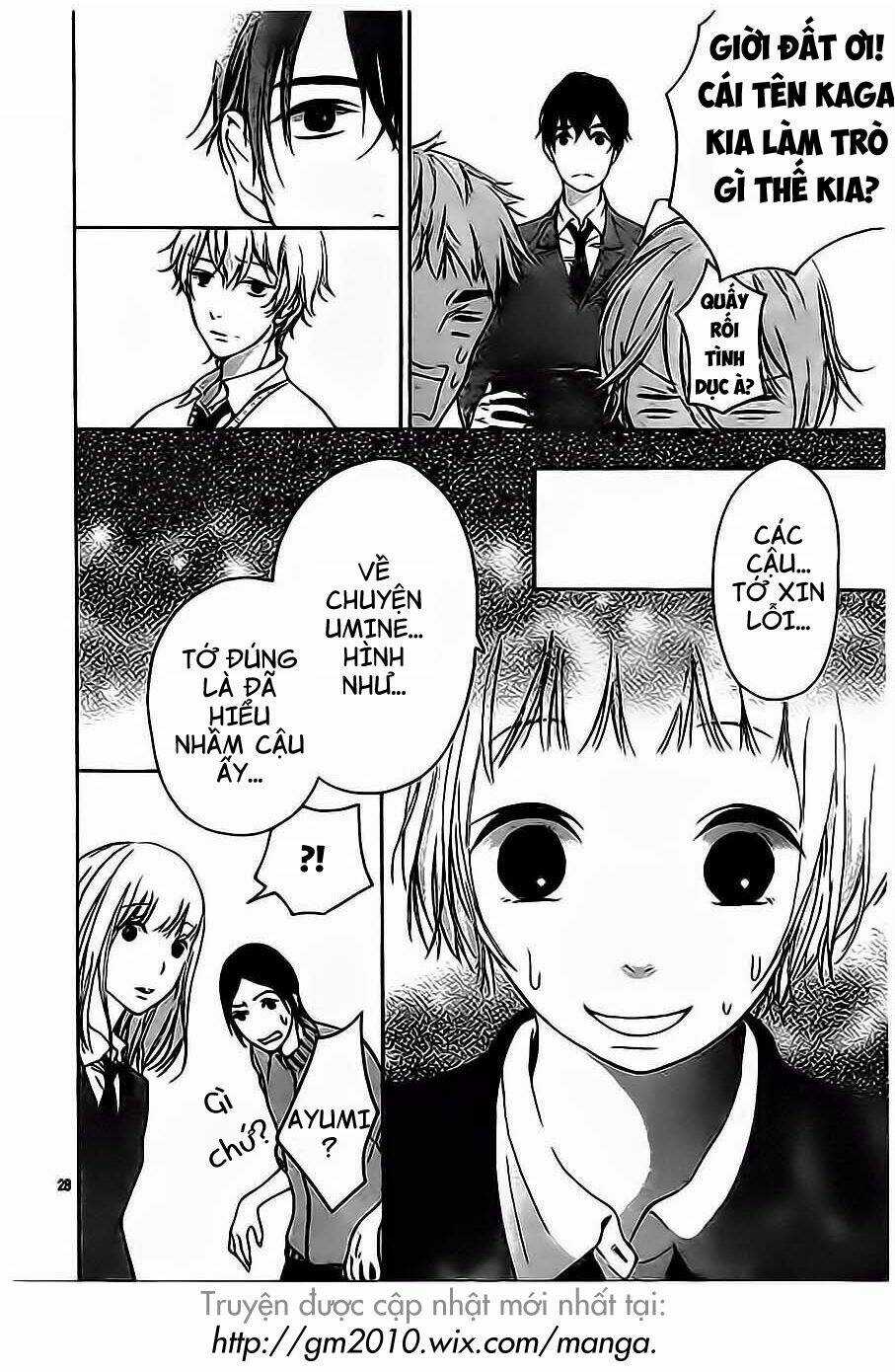 Uchuu O Kakeru Yodaka Chapter 2 trang 28