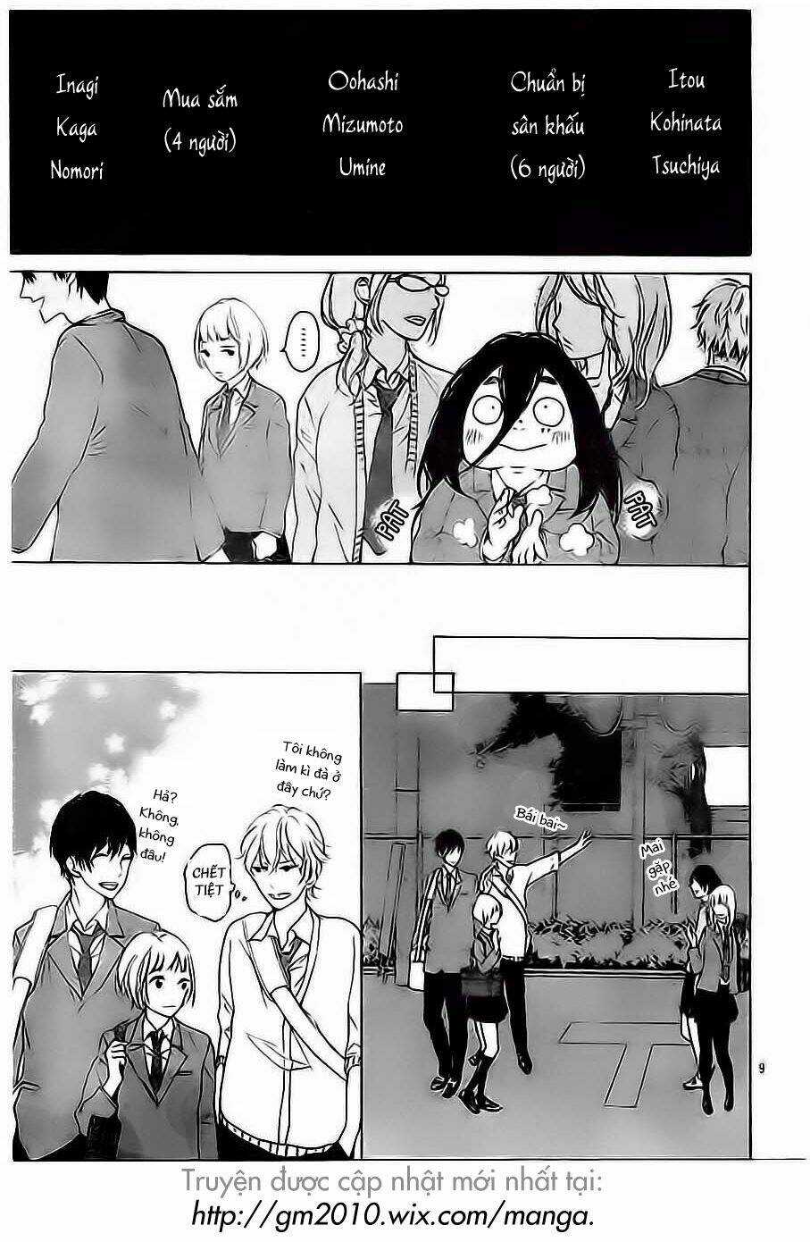 Uchuu O Kakeru Yodaka Chapter 2 trang 9