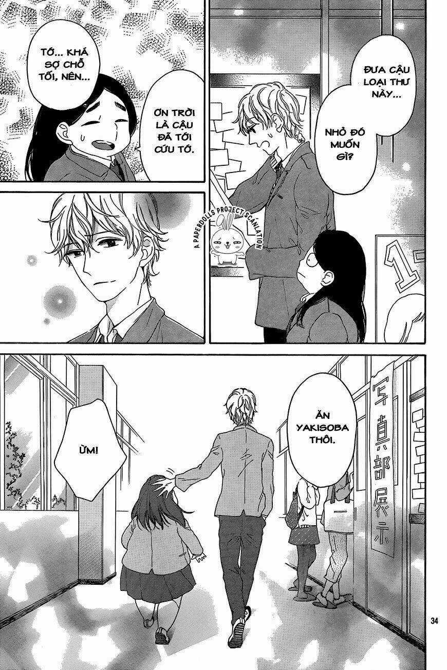 Uchuu O Kakeru Yodaka Chapter 4 trang 35