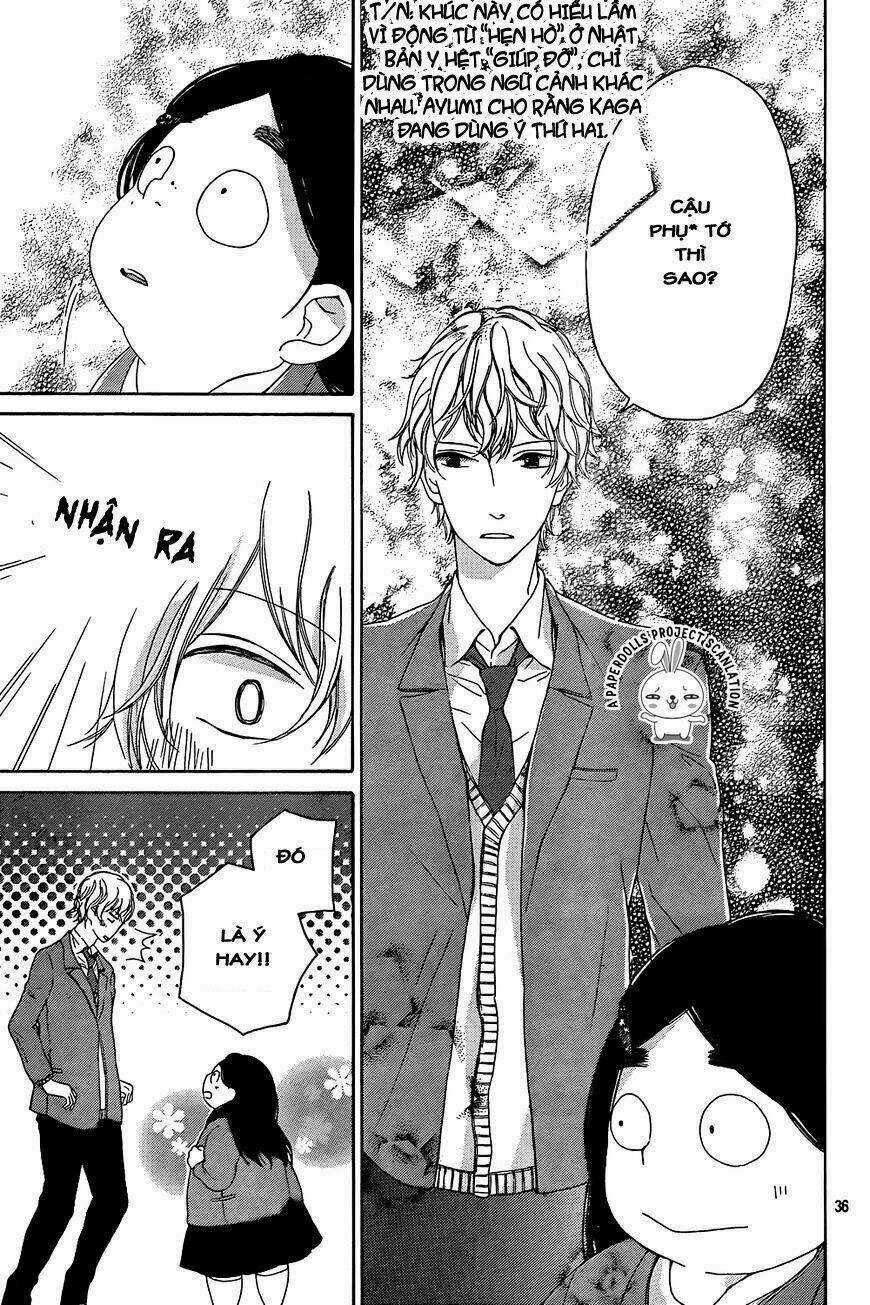 Uchuu O Kakeru Yodaka Chapter 4 trang 37