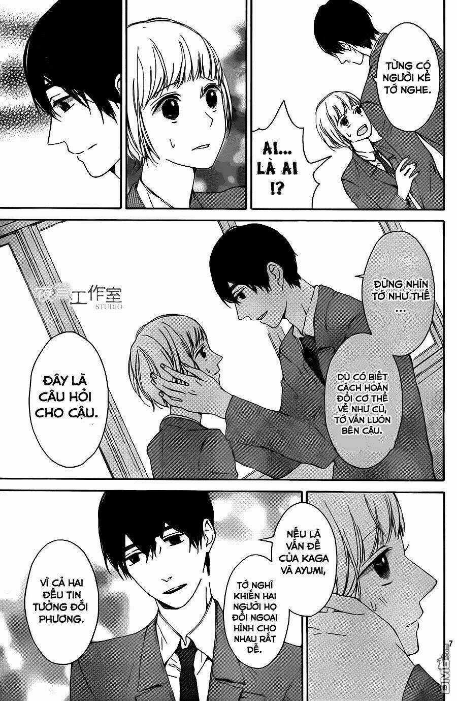 Uchuu O Kakeru Yodaka Chapter 8 trang 10