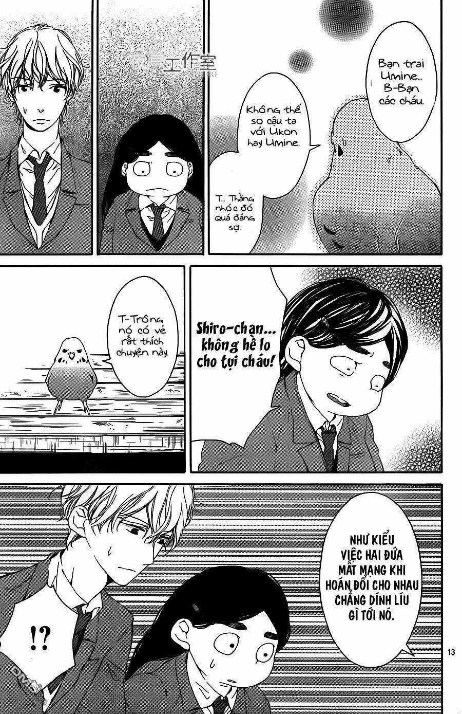 Uchuu O Kakeru Yodaka Chapter 8 trang 16