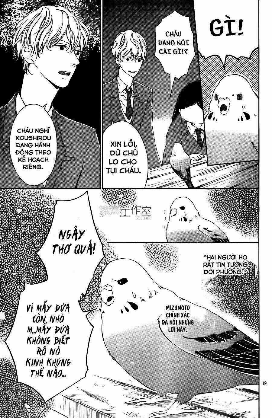 Uchuu O Kakeru Yodaka Chapter 8 trang 22