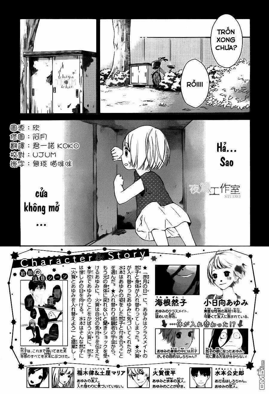 Uchuu O Kakeru Yodaka Chapter 8 trang 5