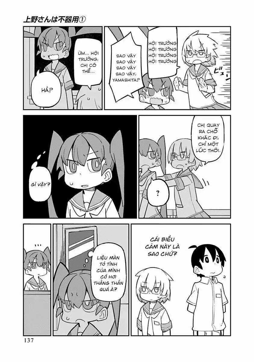 Ueno-San Wa Bukiyou Chapter 10 trang 9