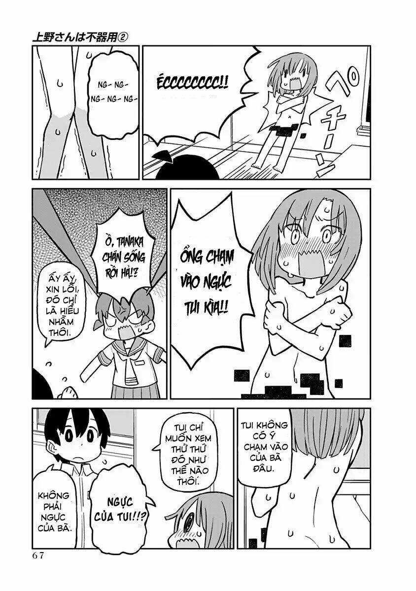 Ueno-San Wa Bukiyou Chapter 15 trang 9