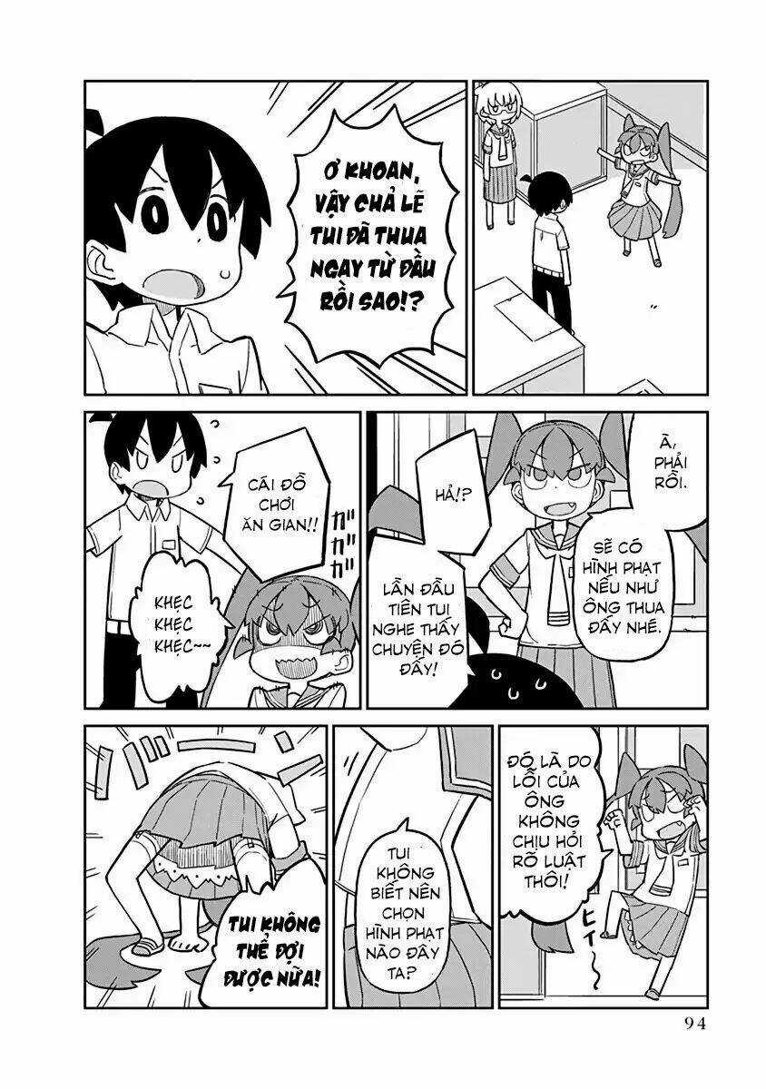 Ueno-San Wa Bukiyou Chapter 17 trang 8