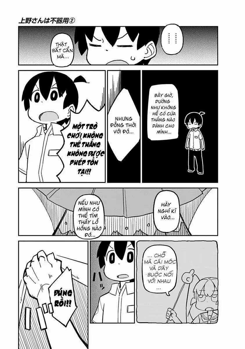 Ueno-San Wa Bukiyou Chapter 17 trang 9