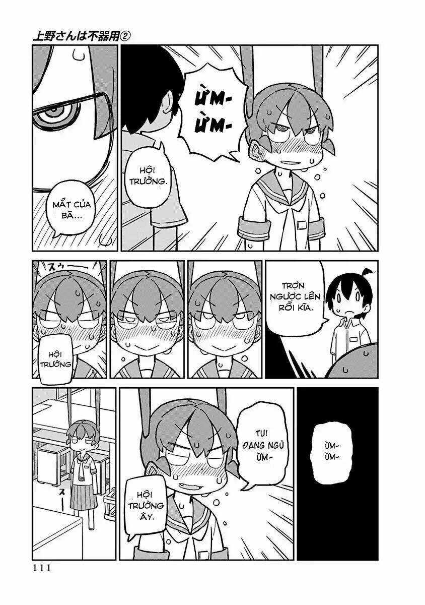 Ueno-San Wa Bukiyou Chapter 18 trang 11