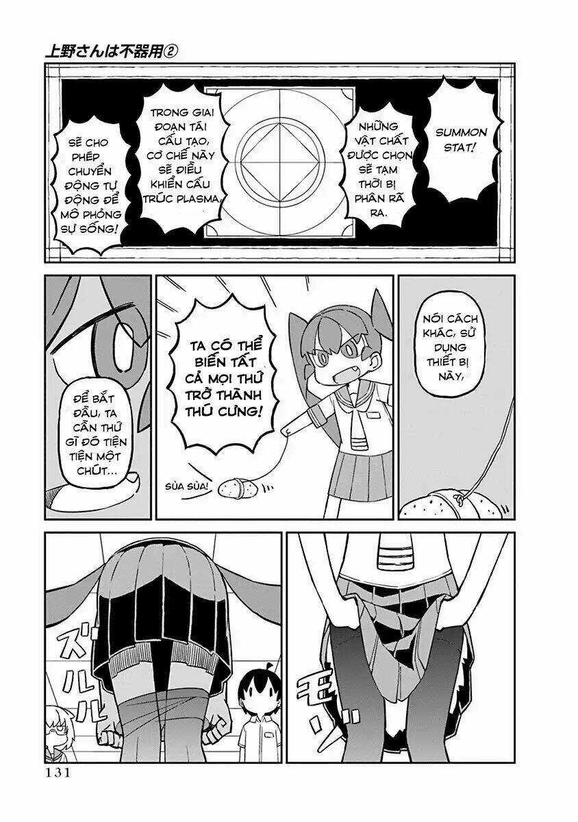 Ueno-San Wa Bukiyou Chapter 20 trang 3