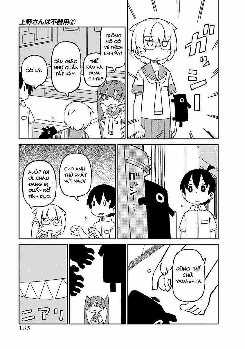 Ueno-San Wa Bukiyou Chapter 20 trang 7