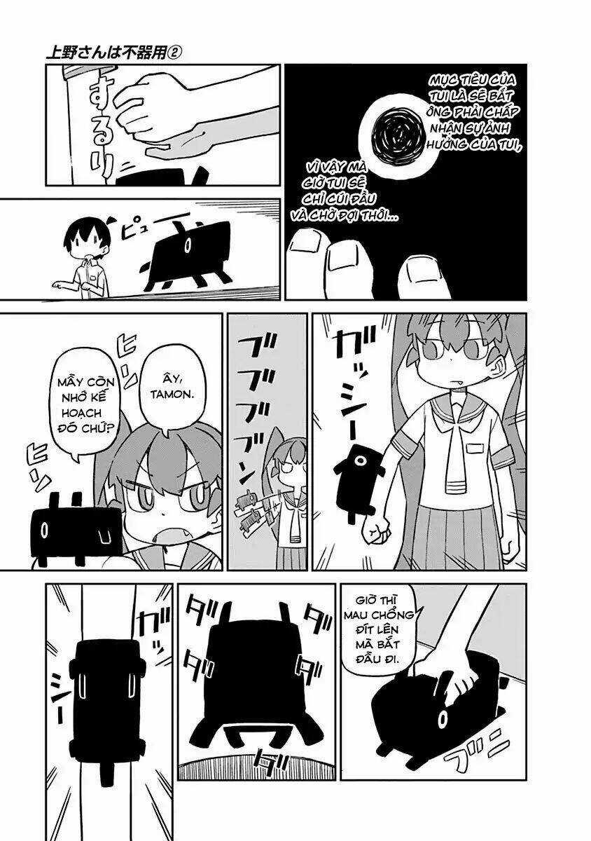 Ueno-San Wa Bukiyou Chapter 20 trang 9