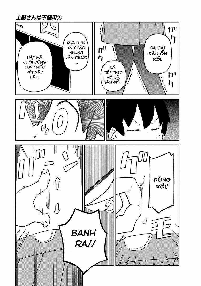 Ueno-San Wa Bukiyou Chapter 22 trang 11