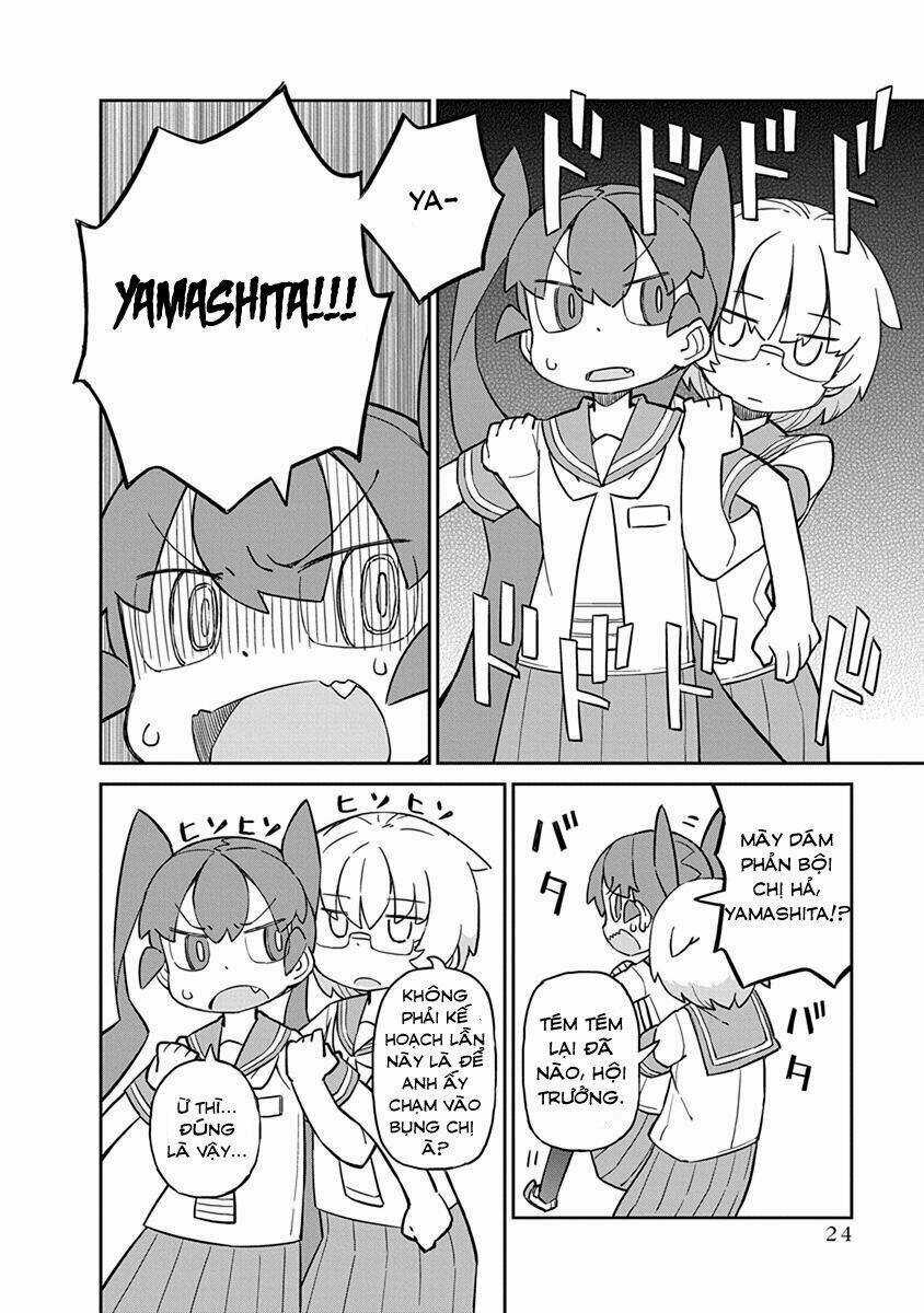 Ueno-San Wa Bukiyou Chapter 22 trang 8