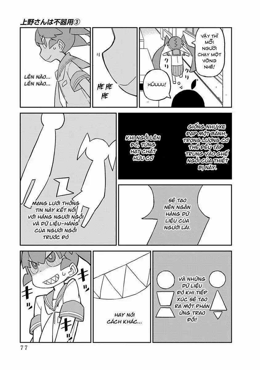 Ueno-San Wa Bukiyou Chapter 26 trang 5