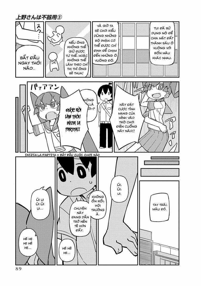 Ueno-San Wa Bukiyou Chapter 27 trang 3