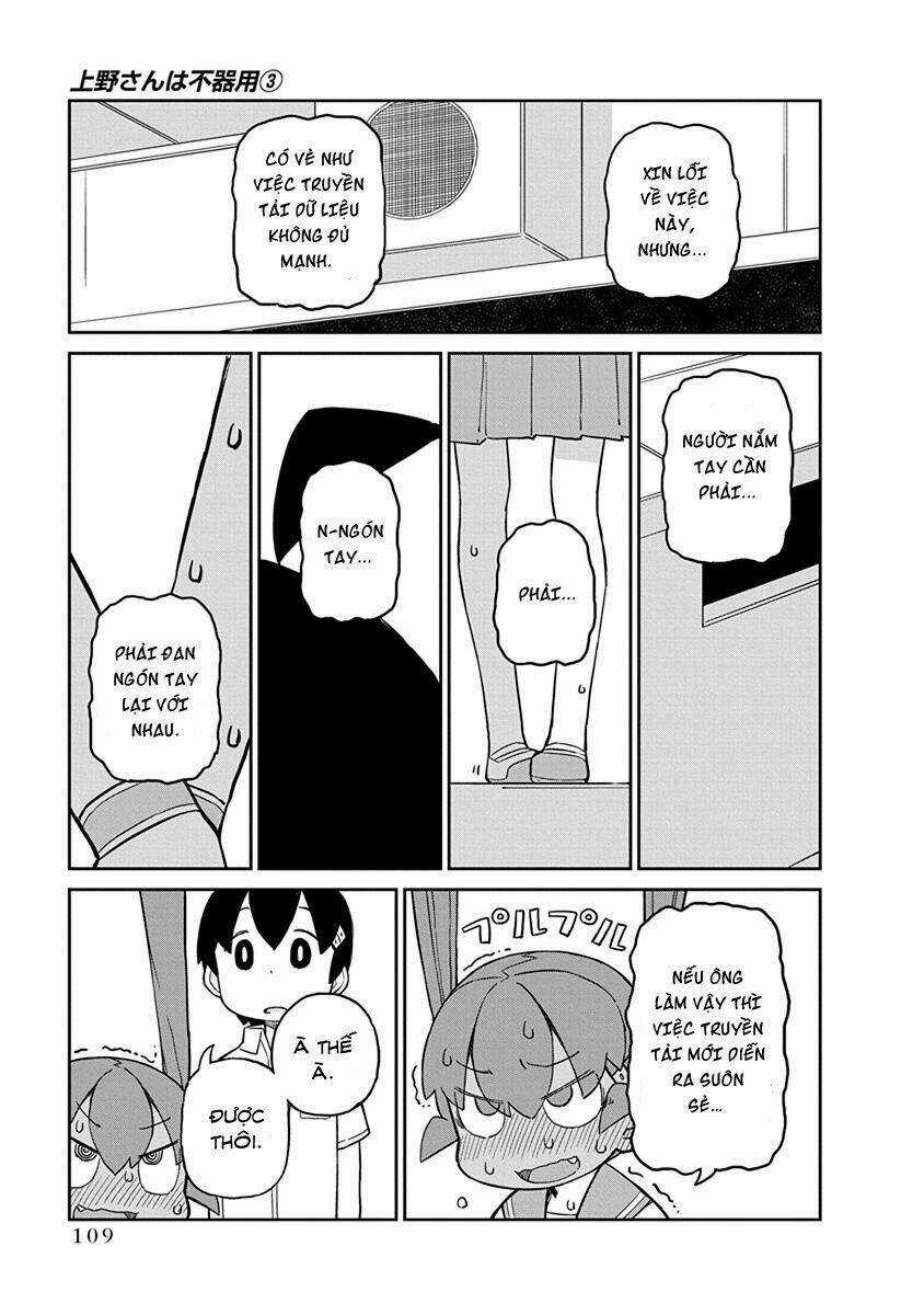 Ueno-San Wa Bukiyou Chapter 28 trang 9