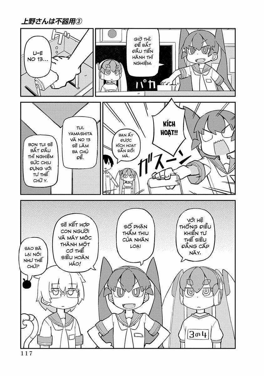 Ueno-San Wa Bukiyou Chapter 29 trang 3