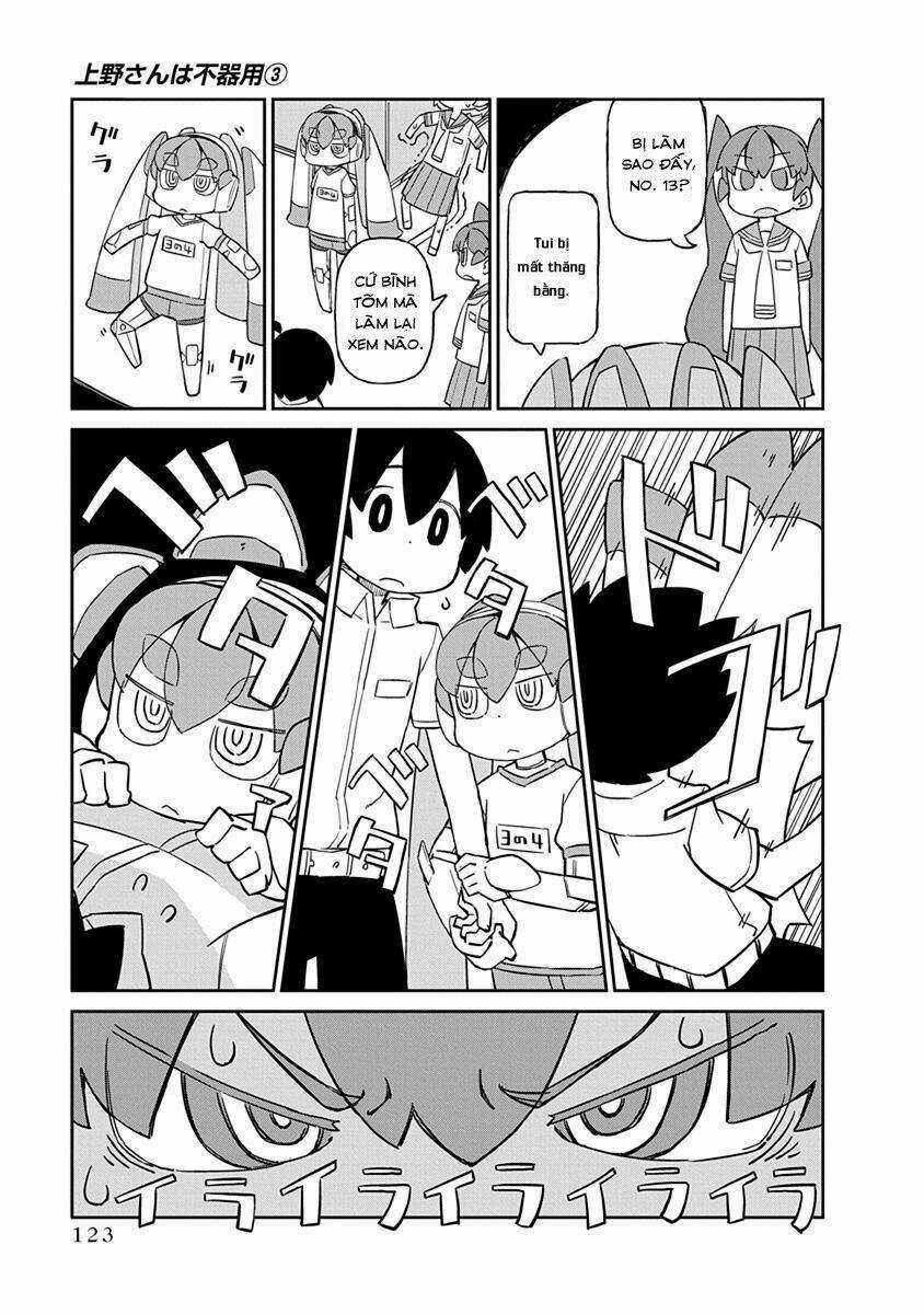 Ueno-San Wa Bukiyou Chapter 29 trang 9