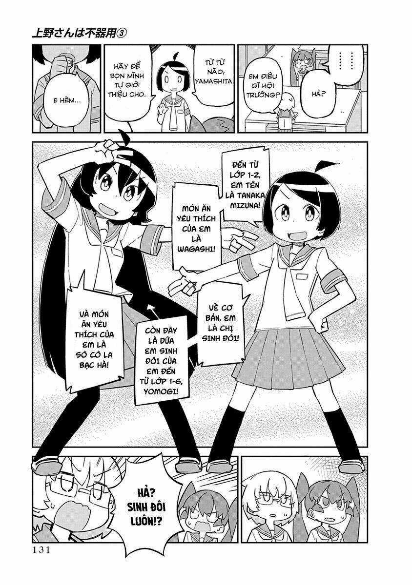 Ueno-San Wa Bukiyou Chapter 30 trang 3