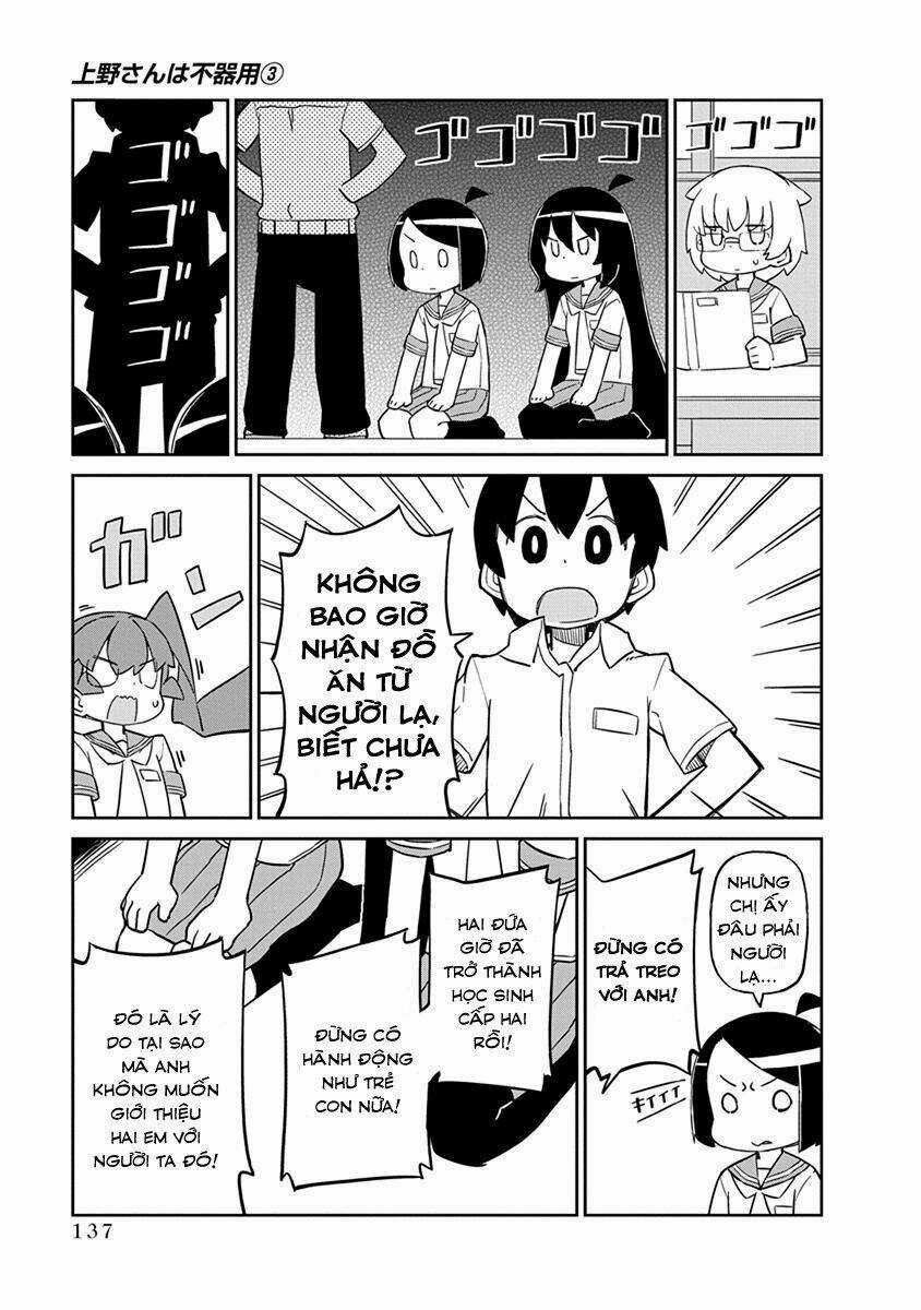 Ueno-San Wa Bukiyou Chapter 30 trang 9