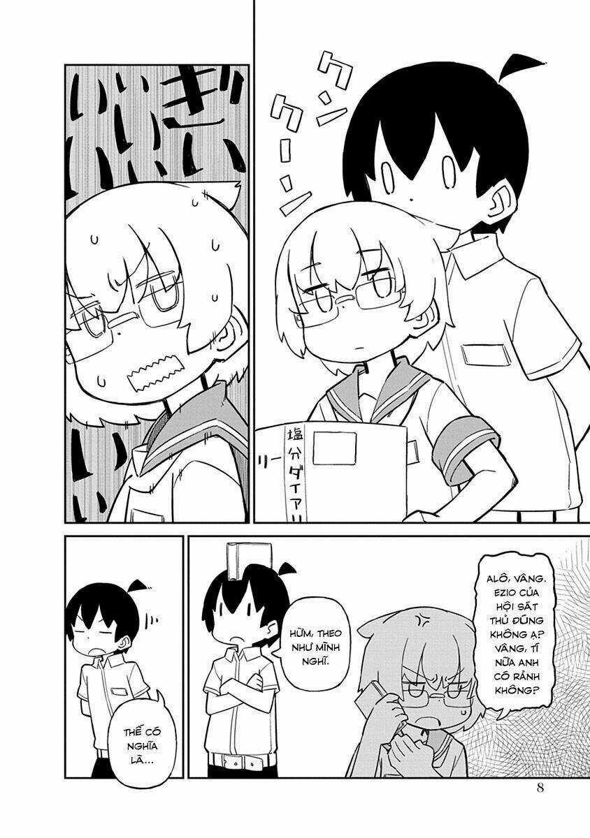 Ueno-San Wa Bukiyou Chapter 31 trang 9