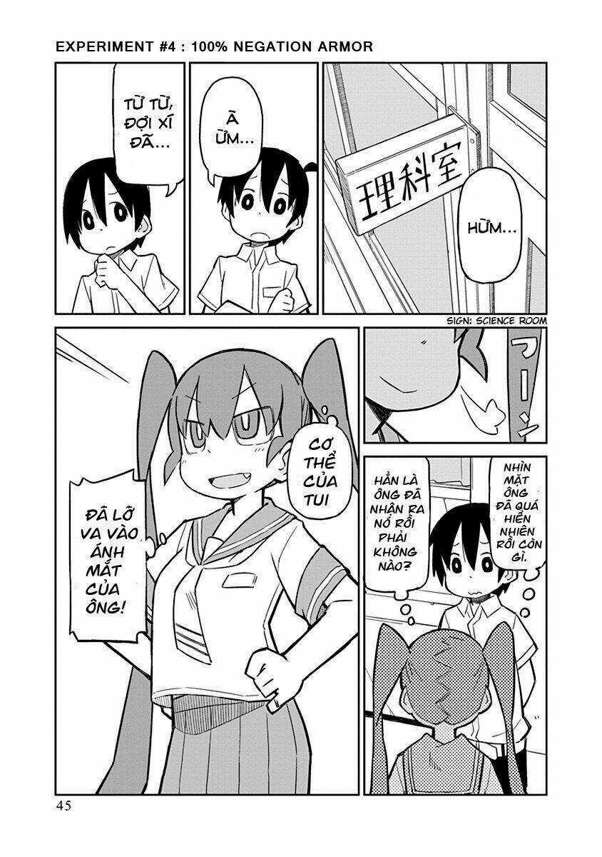 Ueno-San Wa Bukiyou Chapter 4 trang 1