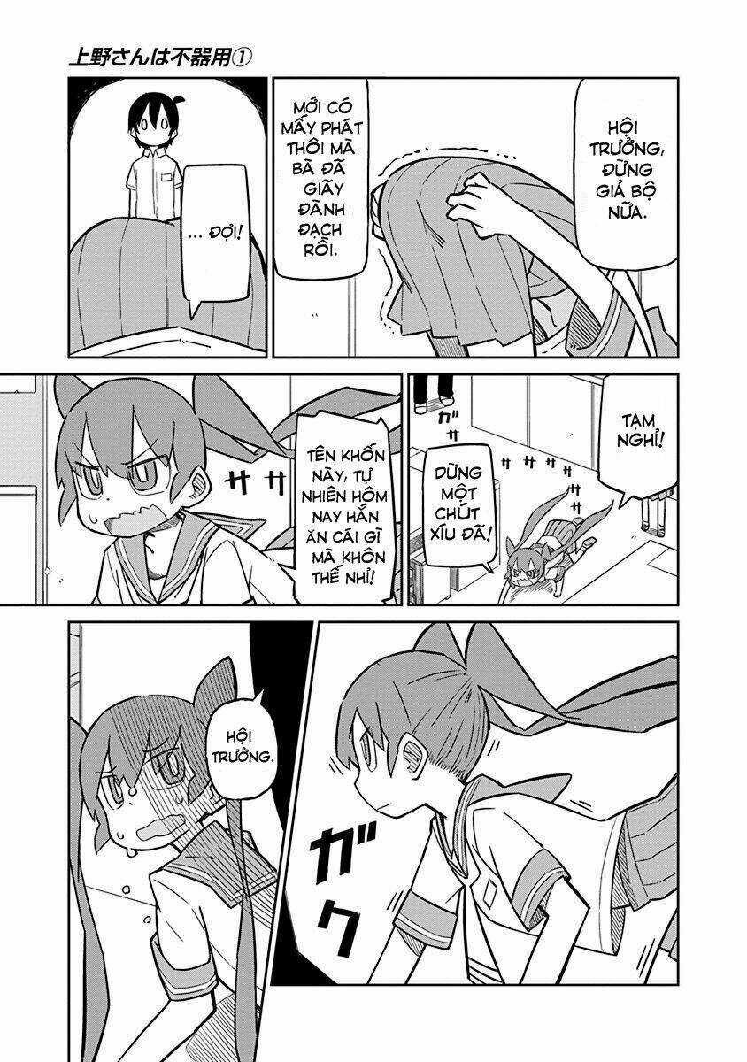 Ueno-San Wa Bukiyou Chapter 4 trang 7