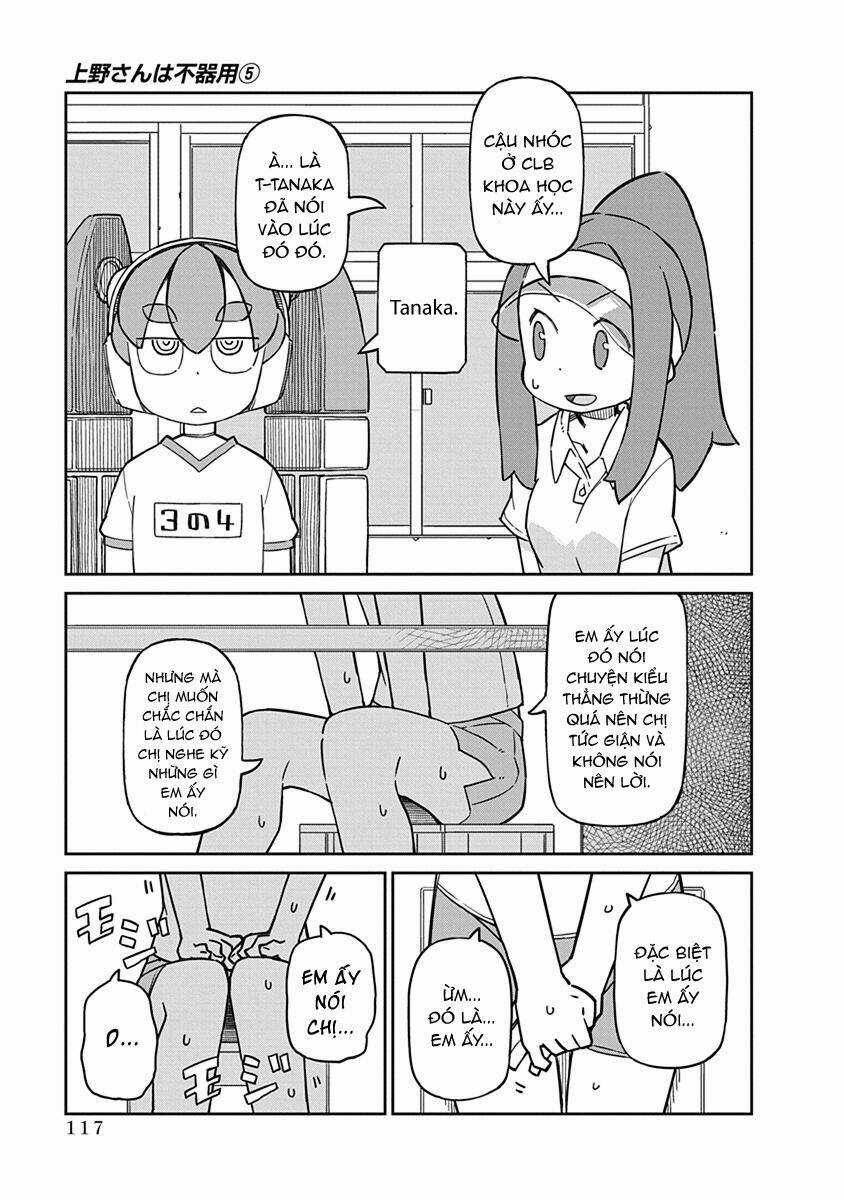 Ueno-San Wa Bukiyou Chapter 49 trang 3