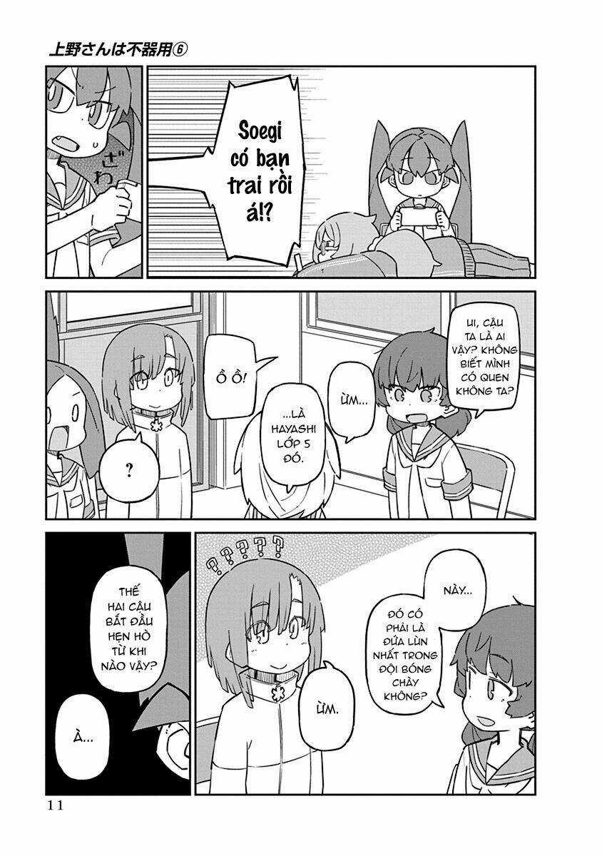 Ueno-San Wa Bukiyou Chapter 51 trang 13