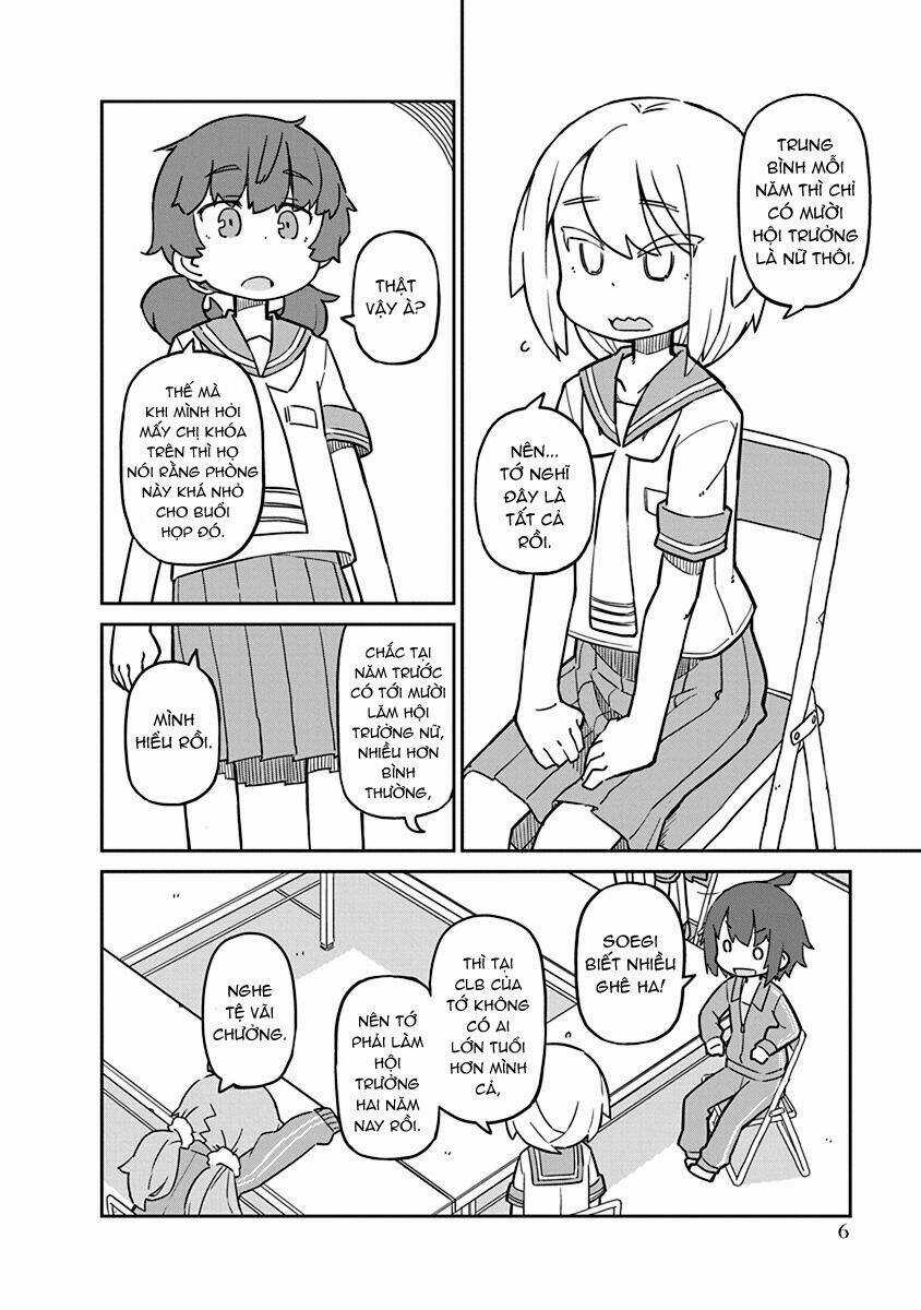 Ueno-San Wa Bukiyou Chapter 51 trang 8