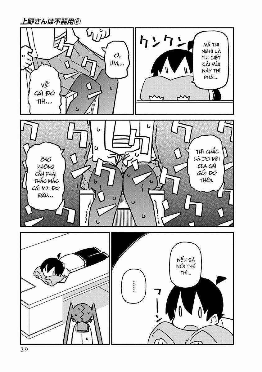 Ueno-San Wa Bukiyou Chapter 53 trang 9