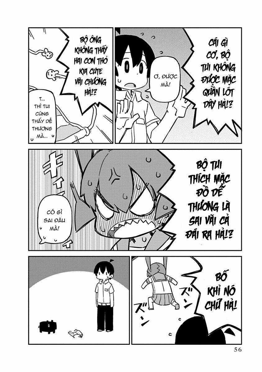 Ueno-San Wa Bukiyou Chapter 54 trang 12