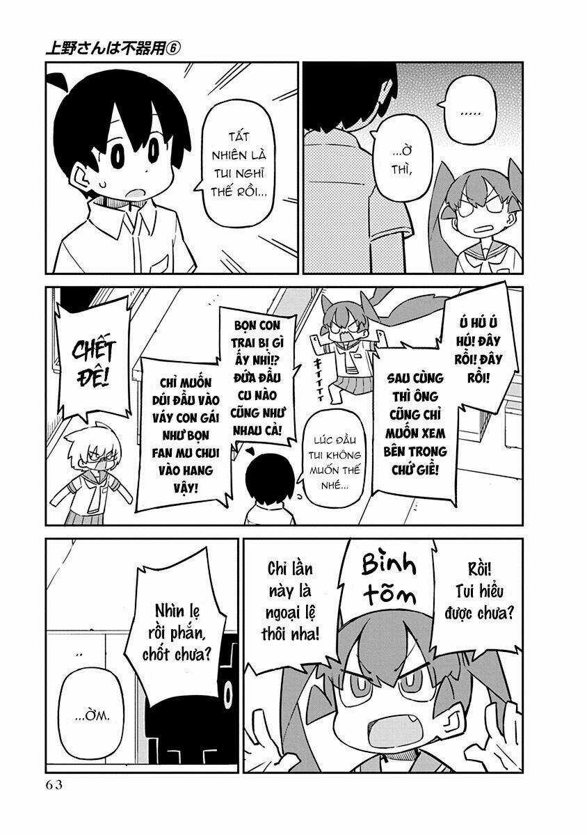 Ueno-San Wa Bukiyou Chapter 55 trang 5