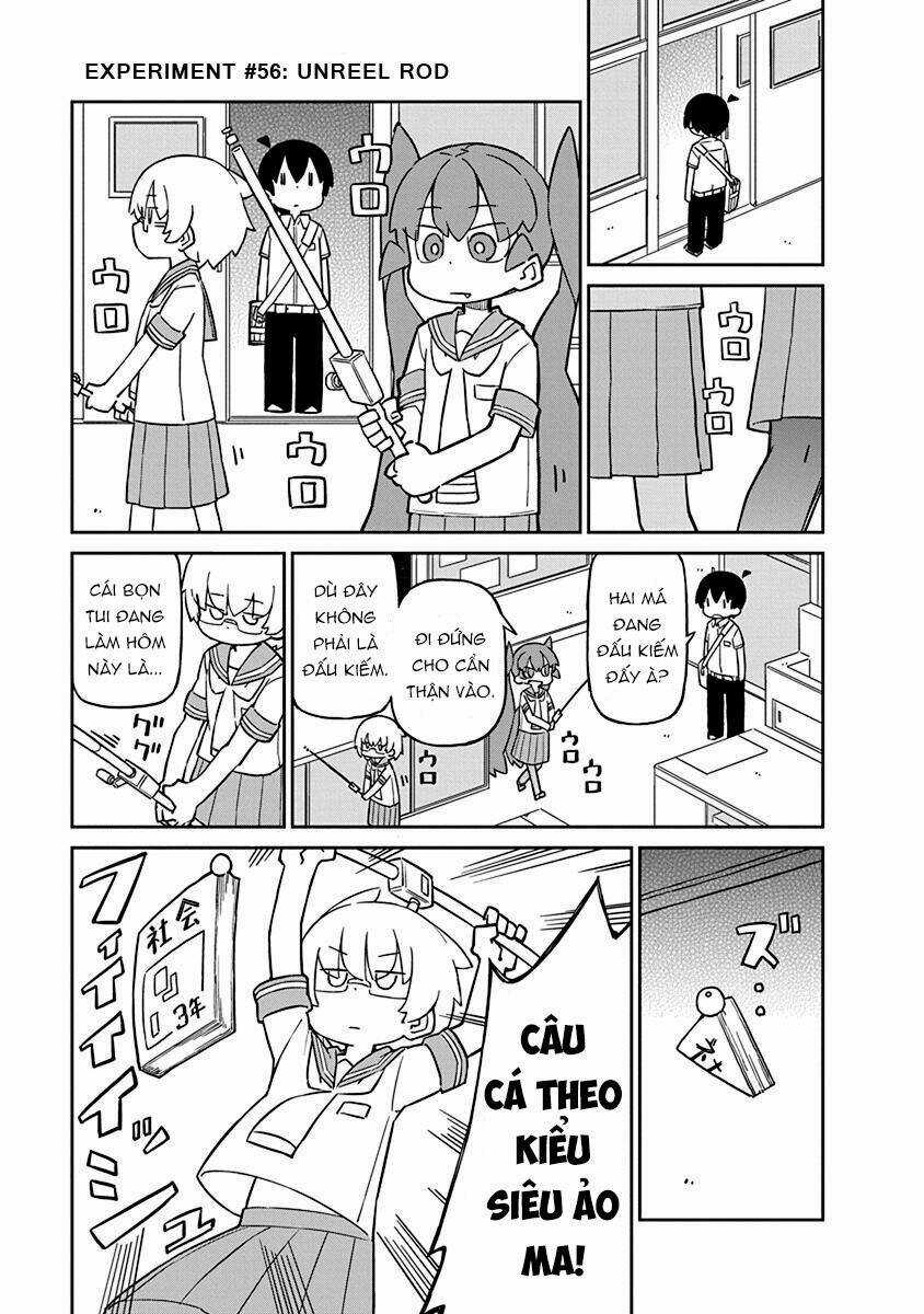 Ueno-San Wa Bukiyou Chapter 56 trang 1