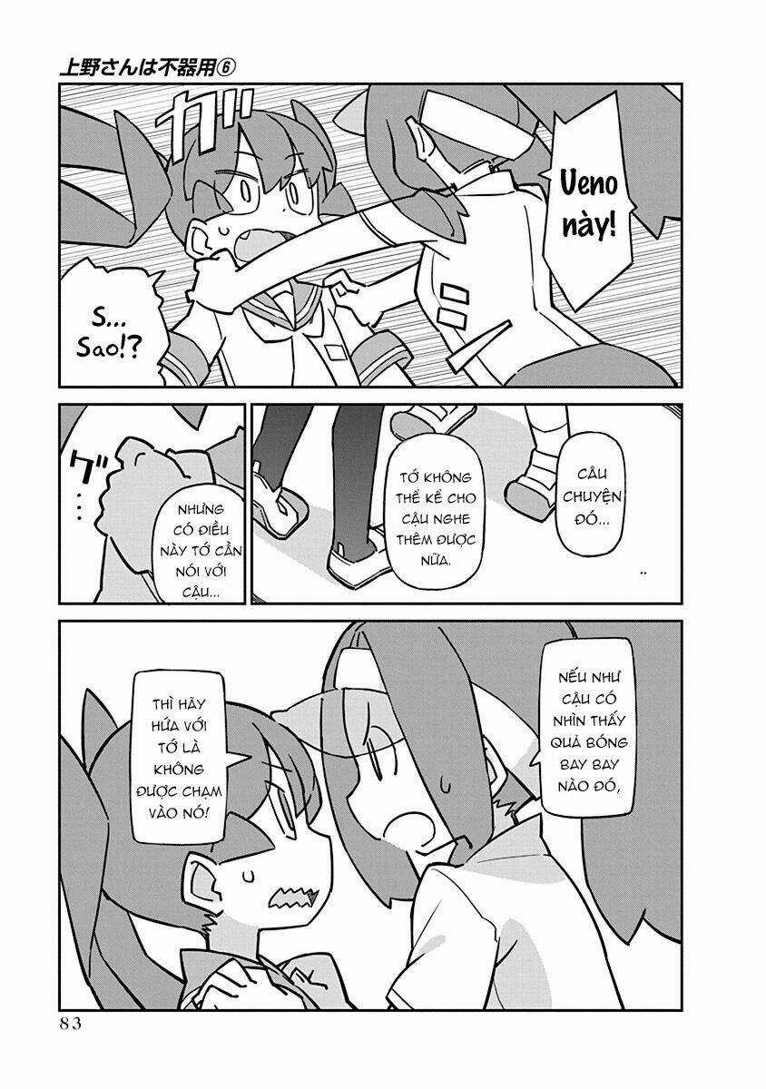 Ueno-San Wa Bukiyou Chapter 56 trang 11