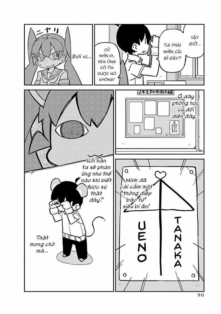 Ueno-San Wa Bukiyou Chapter 57 trang 4
