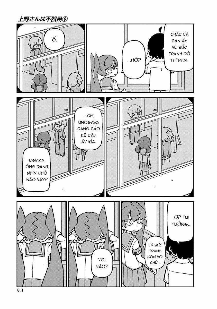 Ueno-San Wa Bukiyou Chapter 57 trang 7