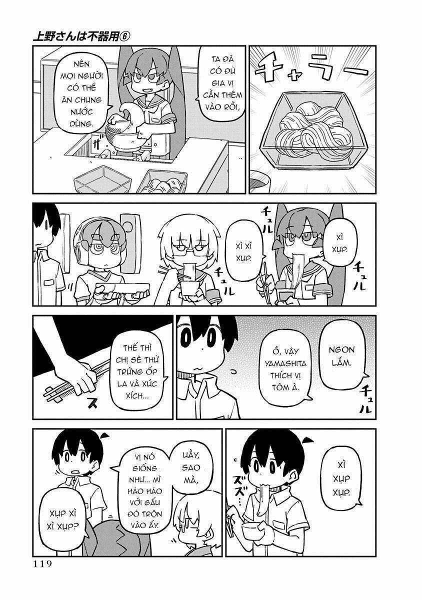 Ueno-San Wa Bukiyou Chapter 59 trang 5