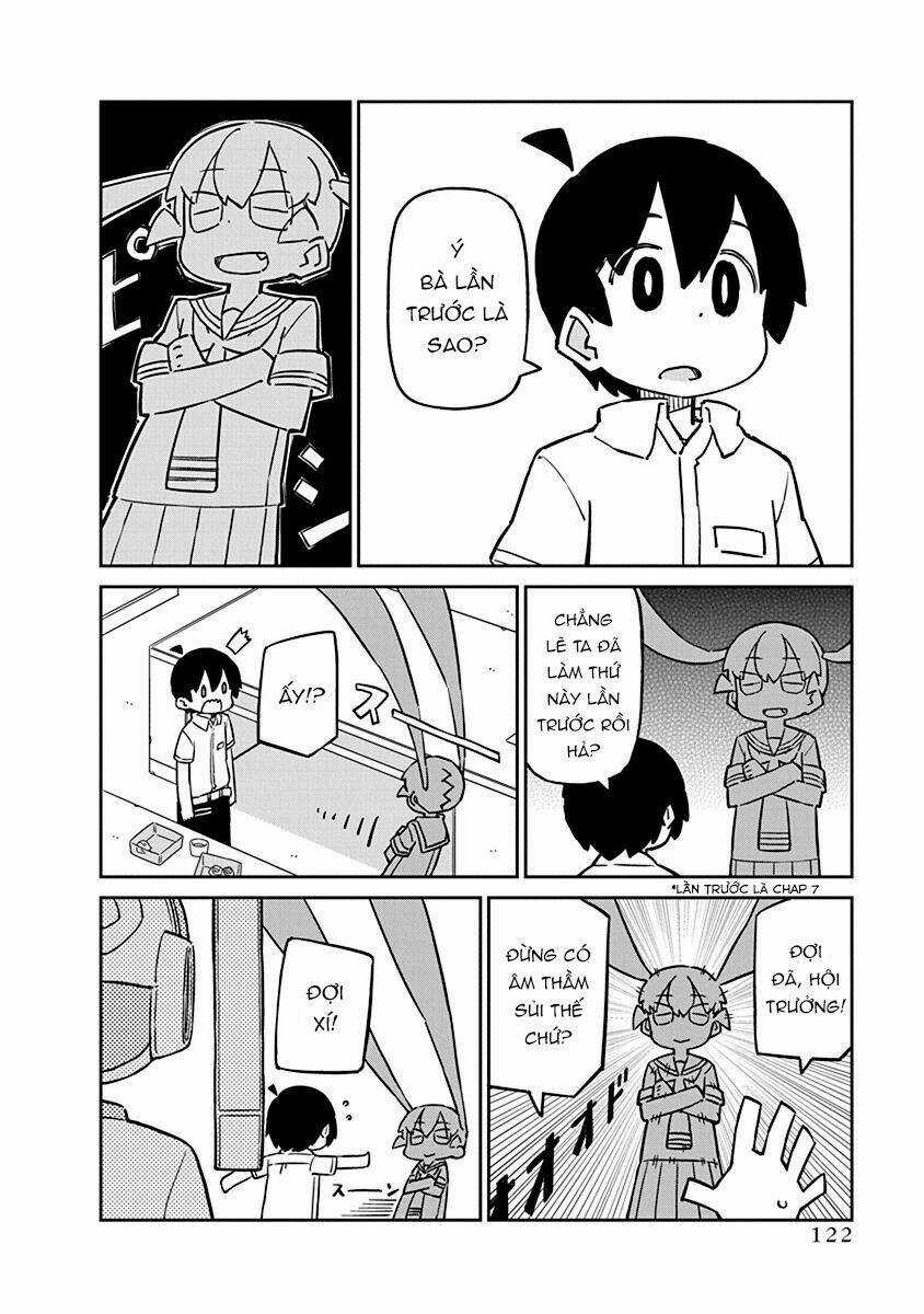 Ueno-San Wa Bukiyou Chapter 59 trang 8