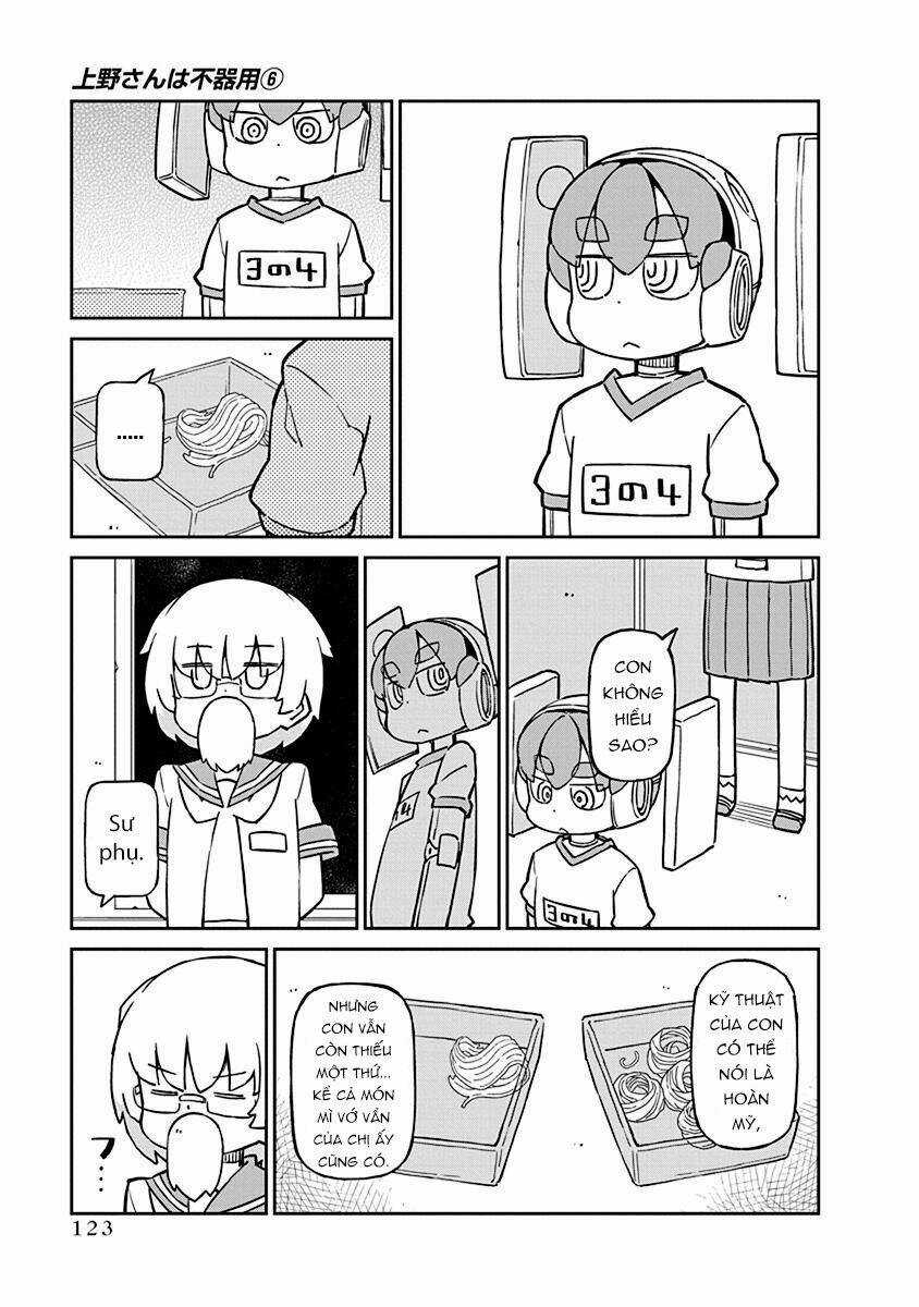 Ueno-San Wa Bukiyou Chapter 59 trang 9