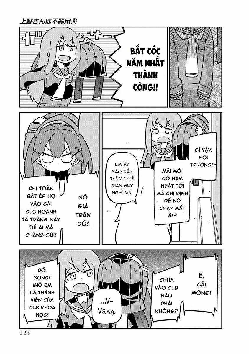 Ueno-San Wa Bukiyou Chapter 60 trang 11