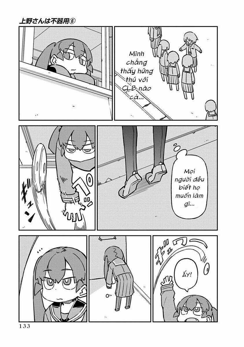 Ueno-San Wa Bukiyou Chapter 60 trang 5