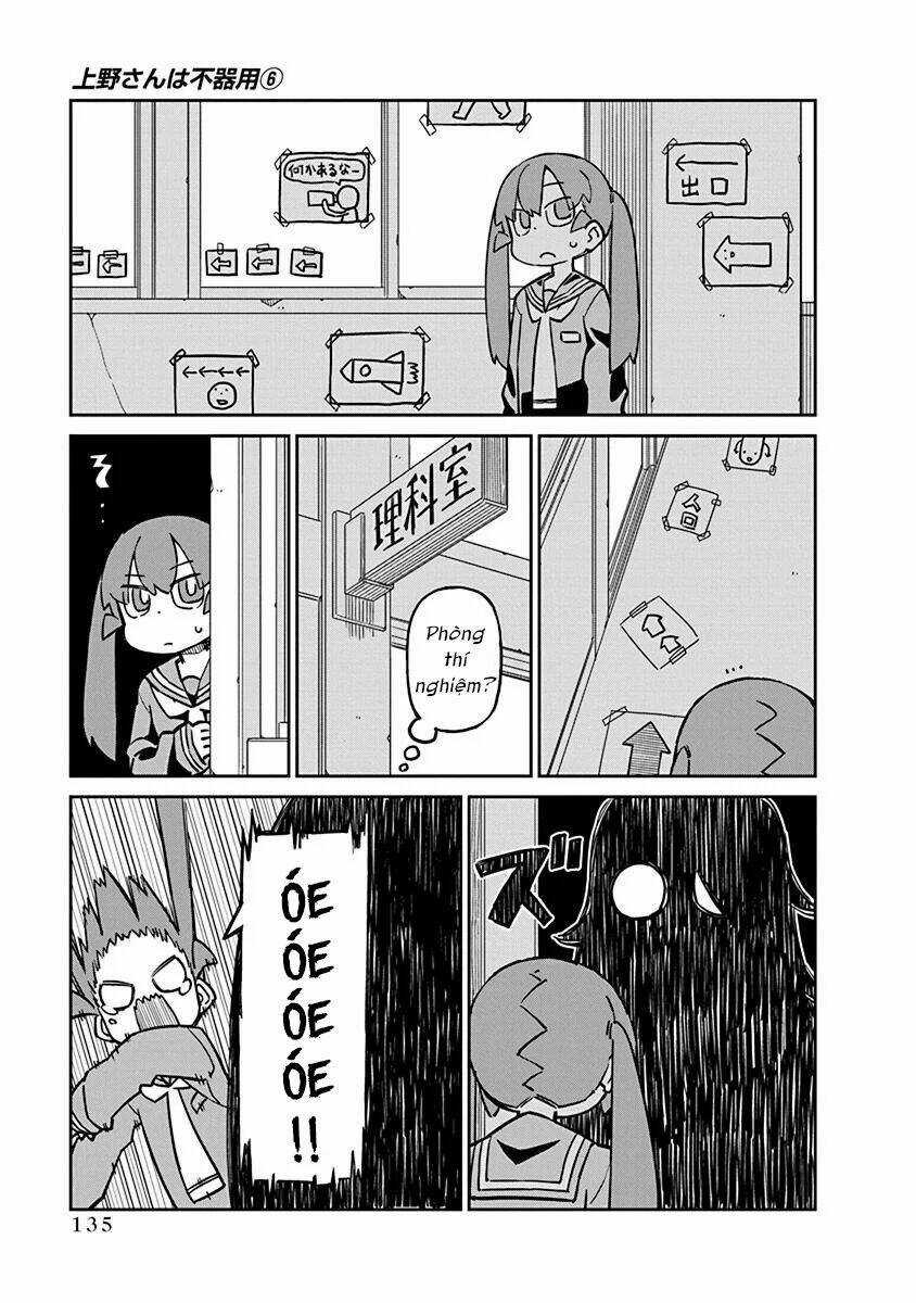 Ueno-San Wa Bukiyou Chapter 60 trang 7