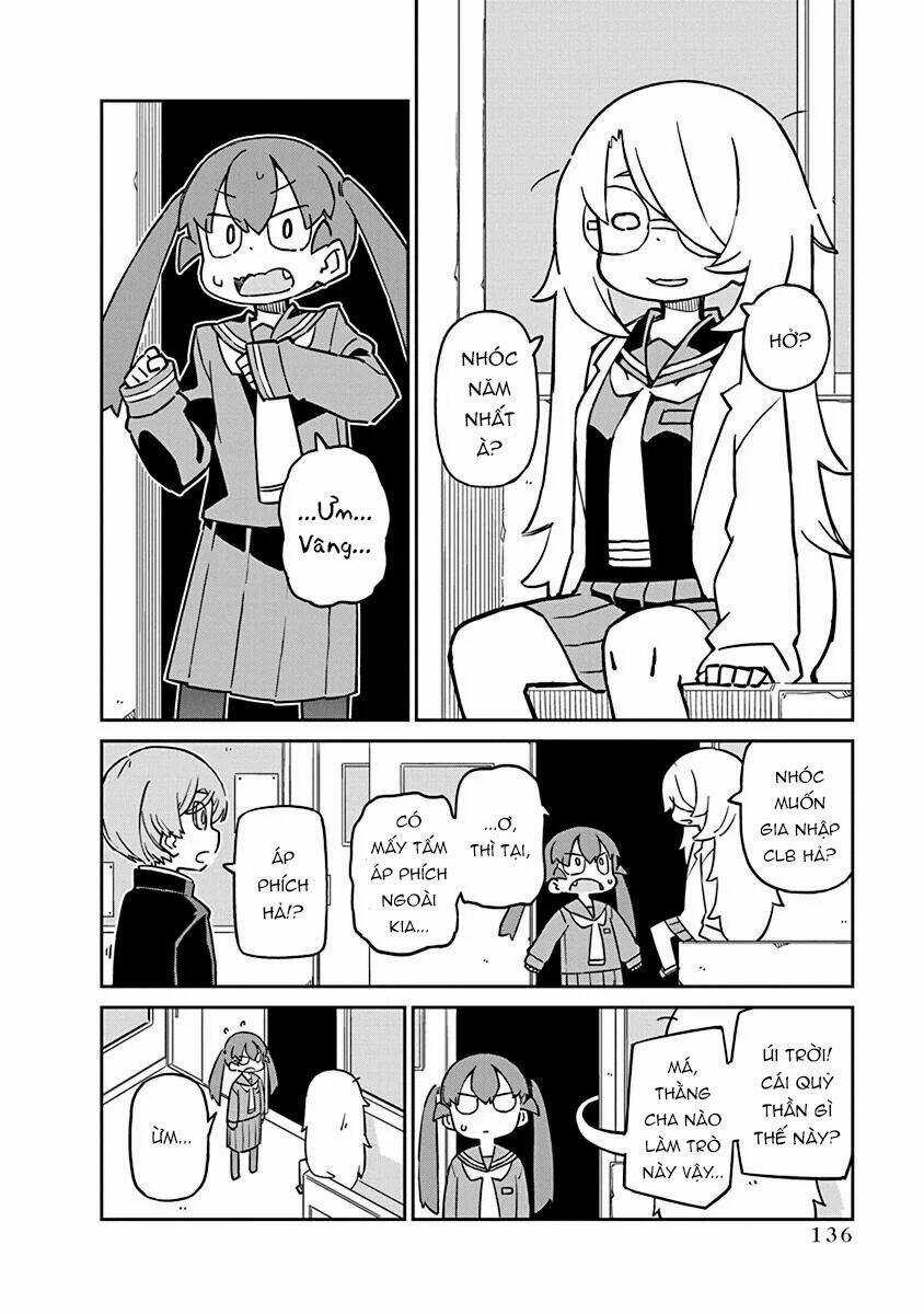 Ueno-San Wa Bukiyou Chapter 60 trang 8