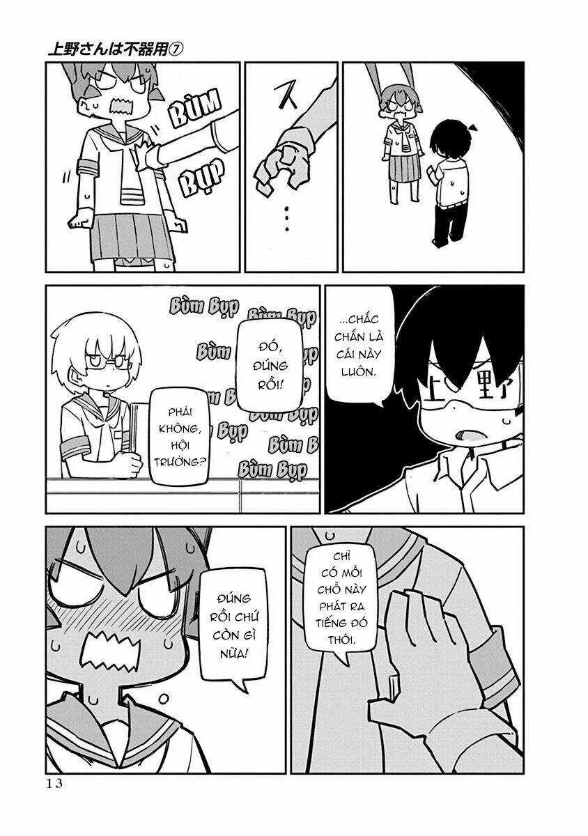 Ueno-San Wa Bukiyou Chapter 61 trang 11