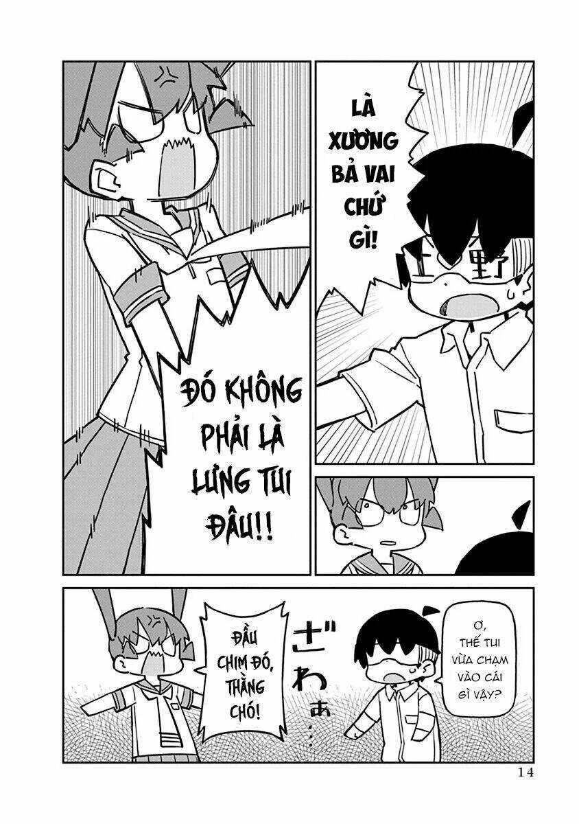 Ueno-San Wa Bukiyou Chapter 61 trang 12